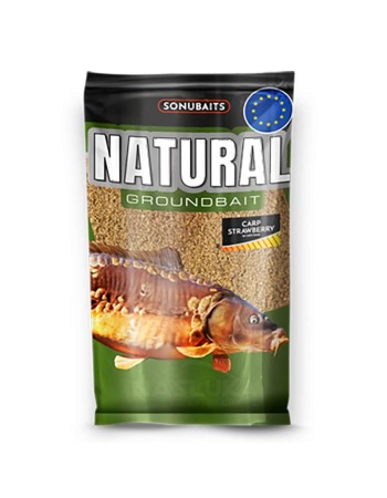 Захранка Sonubaits Natural Carp Strawberry-Hemp