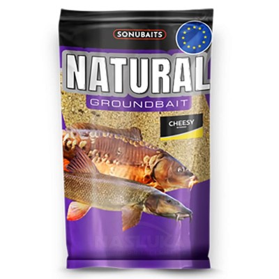 Захранка за мряна и шаран Sonubaits Natural Cheesy