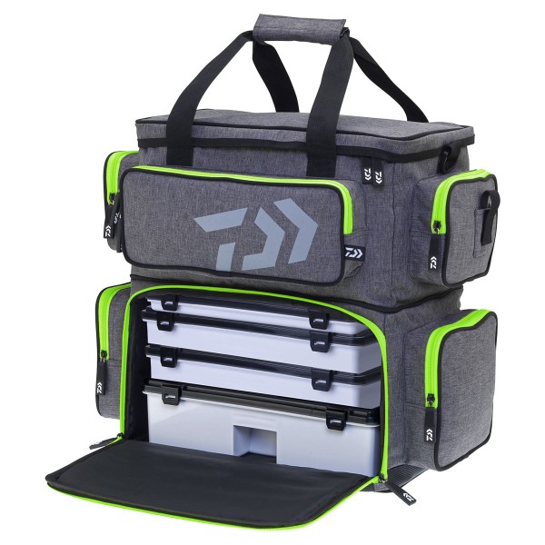 Спининг сак с 4 кутии Daiwa Prorex D-Box Tackle Bag, L — снимка 4