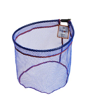 Глава за кеп с гумирана мрежа Daiwa N'Zon Rubber Mesh Landing Net
