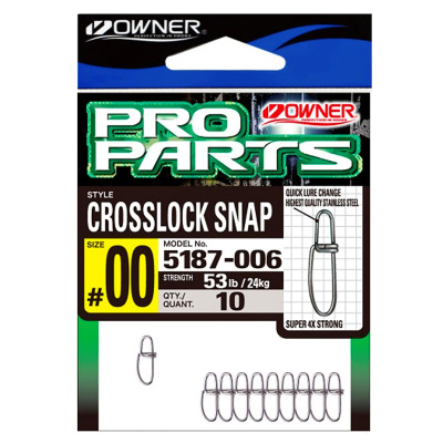 Карабинки Owner Crosslock Snap 5187