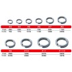 Owner Hyper Wire Split Ring 516 - халки за Спининг, Морски, Тролинг риболов