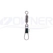 Вирбели с карабина Owner Inter Lock Crane Swivel