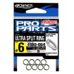 Owner Ultra Split Ring 4180 - Усилени халки за Риболов на сом, Спининг, Морски риболов