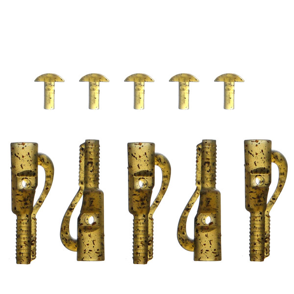 Клипсове за шаранджийски монтажи Carp Pro Delight Lead Clip With Pin, 5 бр. — снимка 2