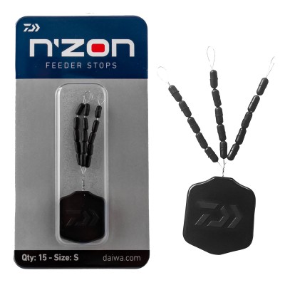 Стопери за фидер Daiwa N'Zon Feeder Stops, 15 бр.