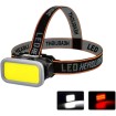 LED челник KX-309 с бяла и червена светлина USB Type-C - за риболов и къмпинг