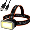 LED челник KX-309 с бяла и червена светлина USB Type-C - за риболов и къмпинг