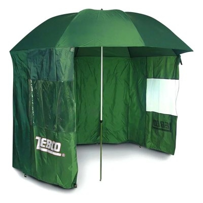 Шарански чадър със странична стена Zebco Umbrella Storm 2.20 м