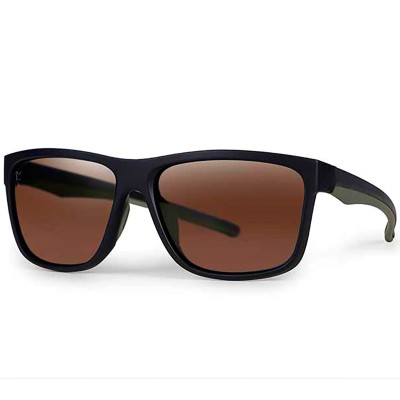 Слъчеви очила Fox Collection Black & Green, Brown Lens