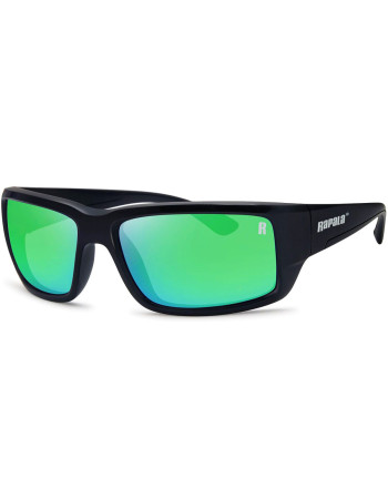 Слънчеви поляризирани очила Rapala Sportsman's Amberjack Matte Black - Green Mirror, RA4520
