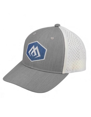 Шапка с козирка Mikado Cap Grey-White