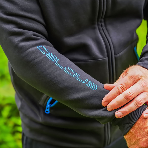 Суичър с цип и качулка Preston Celcius Hoodie — снимка 3