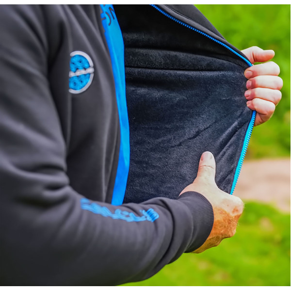 Суичър с цип и качулка Preston Celcius Hoodie — снимка 4