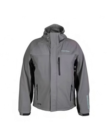 Риболовно яке Shimano Soft Shell Jacket, Grey