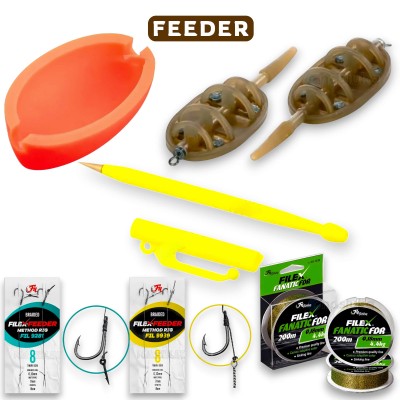 Комплект аксесоари и хранилки за метод фидер Filex Heavy Method