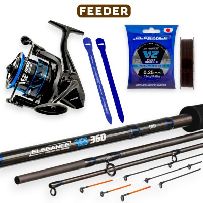 Фидер комбо за Шаран Formax Elegance Feeder Pro V2 CMB 3.60 м, 100 г, 4500