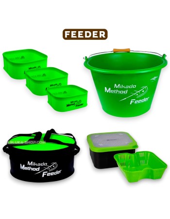 Кофа, футер и кутии за метод фидер Mikado MF Combo