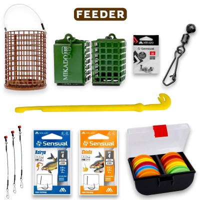Комплект за фидер монтажи Mikado Terminal Tackle, Feeder
