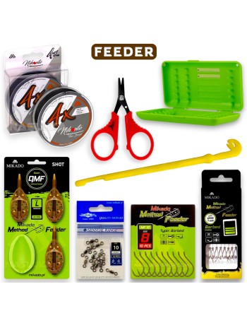 Комплект за метод фидер монтажи Mikado Terminal Tackle, Method Feeder