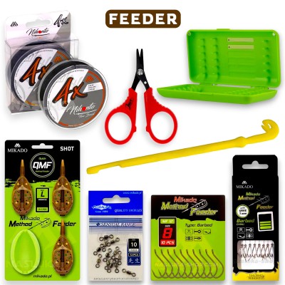 Комплект за метод фидер монтажи Mikado Terminal Tackle, Method Feeder