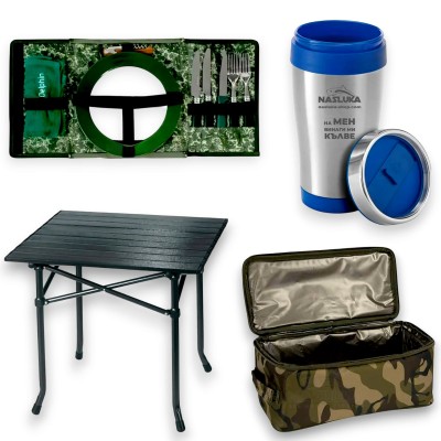 Къмпинг комплект за хранене Camping Food Set