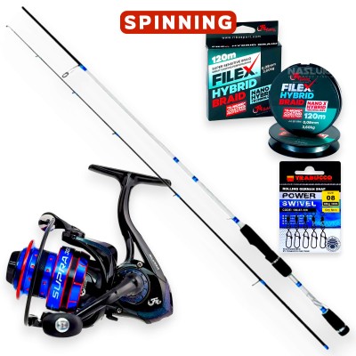 Ултралайт спининг комплект за Костур Perch Expert CMB 2.13 м, 1.2-9 г, 1000