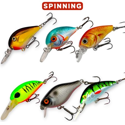 Сет мини кранкове за кефал Target Chub Wobblers 1