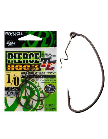 Офсетни куки със спирала Ryugi Pierce Hook TC, HPH061