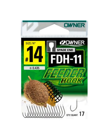 Куки за фидер Owner Feeder Hooks, FDH-11, 17 бр.