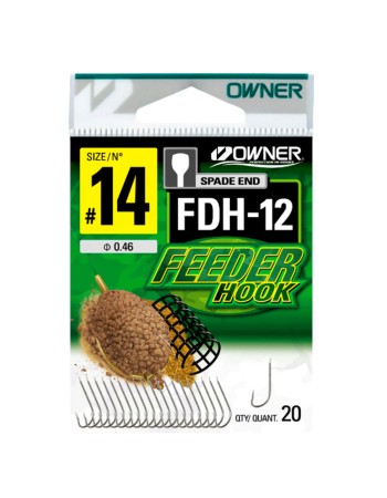 Куки за фидер Owner Feeder Hooks, FDH-12, 20 бр.