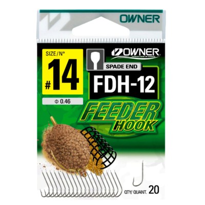 Куки за фидер Owner Feeder Hooks, FDH-12, 20 бр.