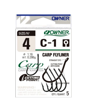 Куки Owner C-1 Carp Liner