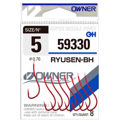Куки за морски риболов Owner Ryusen-BH, 59330