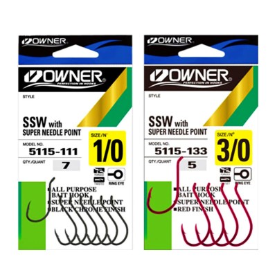 Куки Owner SSW with Super Needle Point, 5115, Red