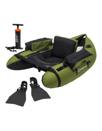 Комплект проходилка, плавници и помпа Kinetic Fish Hunter Float Tube Combo