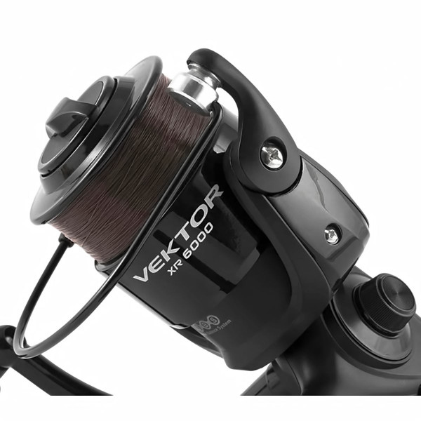 Макара с двоен аванс и влакно Trabucco Vektor XR 6000 — снимка 4