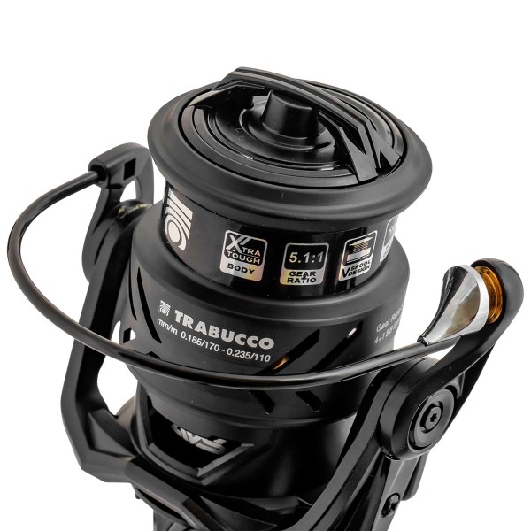 Макара за плувка и спининг Trabucco Atmos FA 1500, 4+1 BB — снимка 2