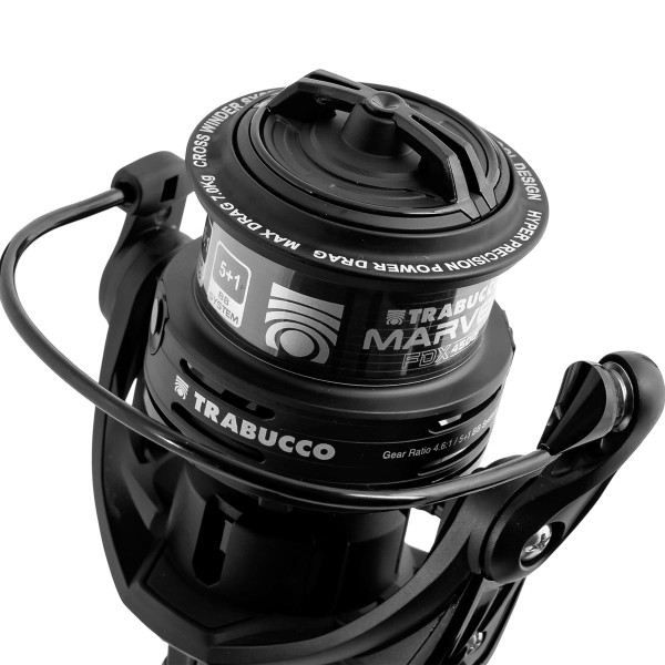 Фидер макара Trabucco Marvel FDX 5500, 6+1 BB — снимка 2