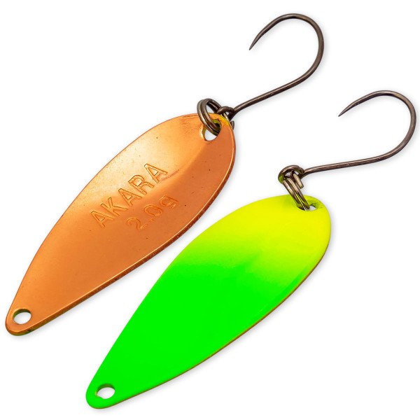Клатушка за пъстърва Akara Trout Time Pal 34 мм, 2 г, цвят 212 — снимка 2