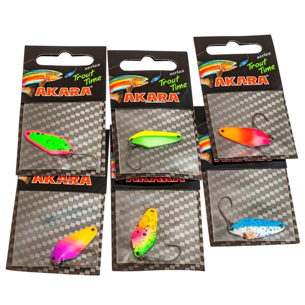 Клатушка за пъстърва Akara Trout Time Runi 30 мм, 2 г, цвят 15 — снимка 4
