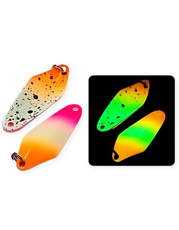Клатушка за пъстърва Akara Trout Time Runi 30 мм, 2 г, цвят 29F