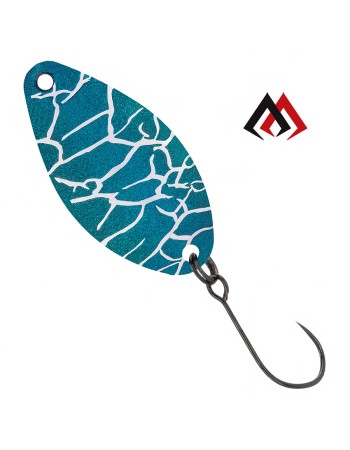 Микроклатушка за кефал и пъстърва Mikado Lazzer Spoon, цвят 10