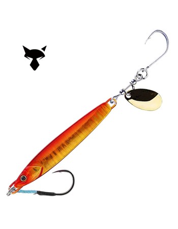 Морски джиг Jackall Big Backer RushBlade, 20 г, цвят Red & Gold