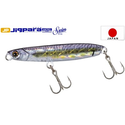 Морски пилкер Major Craft Jigpara Micro Swim, 7 г, цвят 85 Live Kin Saba UV