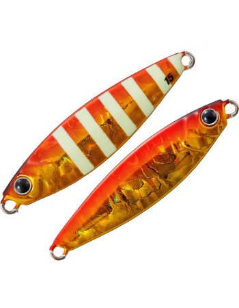 Морски джиг Major Craft Jigpara Micro JPM, цвят 64 Red Gold Zebra