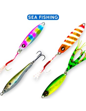 Сет от 4 пилкера за LRF, Sea Light Jigs 2