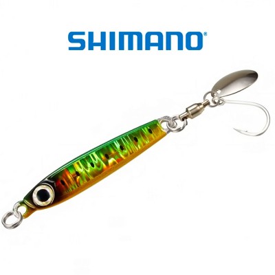 Волфрамов морски джиг Shimano Ocea Metal Shot TG, Green Gold