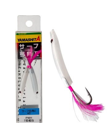 Морски джигове Yamashita Surf Yumizuno, 40 мм, цвят PWH, 2 бр.