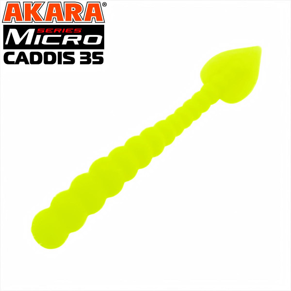Силиконови примамки Akara Soft Tail Micro Caddis 35 мм, цвят 04Y, 20 бр. — снимка 1